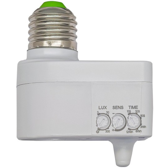 SENZOR RADARSKI + GRLO E27 - 60W max. - 360° - KRUG 1-8m - SPECTRO