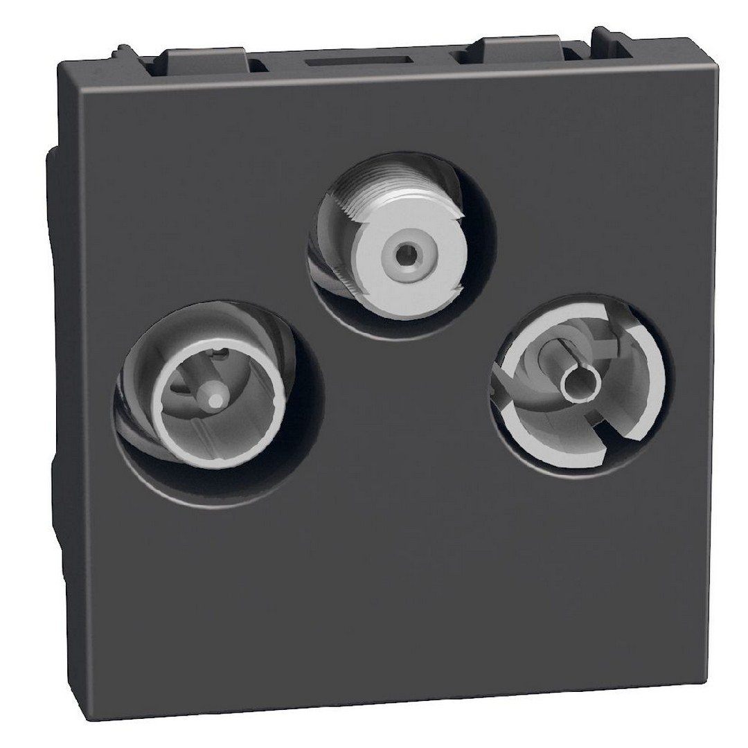 PRIKLJUČNICA - 2M - TV-R-SAT ZVIJEZDA - YD4210M2D - DARK - LIGHT NOW - BTICINO PRIKLJUČNICA - 2M - TV-R-SAT ZVIJEZDA - YD4210M2D - DARK - LIGHT NOW - BTICINO