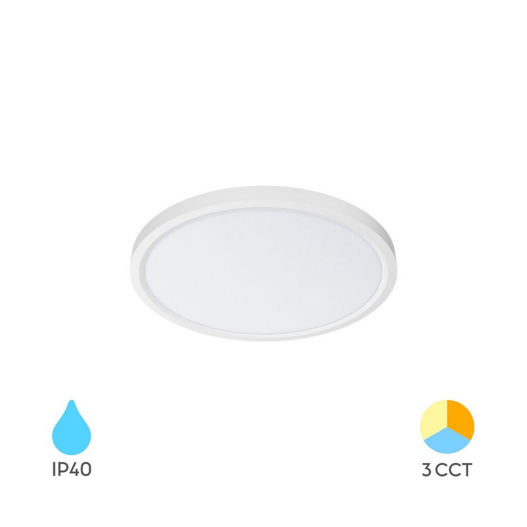 LED PLAFONJERA - 20W - 3CCT - 1980lm - Ø230mm - IP20 - BIJELA - BRAYTRON LED PLAFONJERA - 20W - 3CCT - 1980lm - Ø230mm - IP20 - BIJELA - BRAYTRON