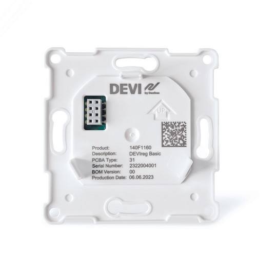 TERMOSTAT PŽ DEVIREG BASIC 16A POLAR PODNI SENZOR DEVI