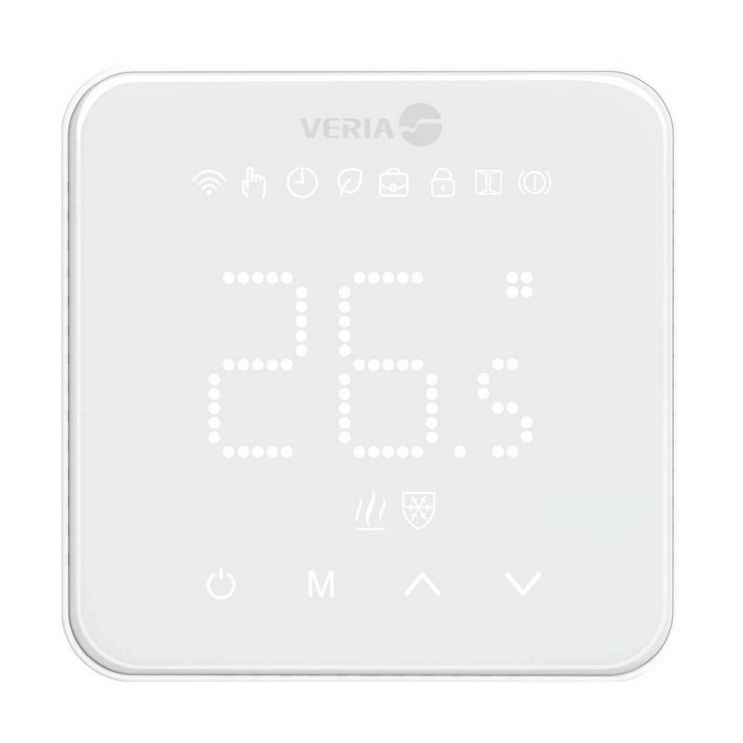TERMOSTAT PŽ - VERIA WT45 - WI-FI - 16A - BIJELI - SENZOR PROSTORIJA + POD (10 KOHM) - DEVI TERMOSTAT PŽ - VERIA WT45 - WI-FI - 16A - BIJELI - SENZOR PROSTORIJA + POD (10 KOHM) - DEVI