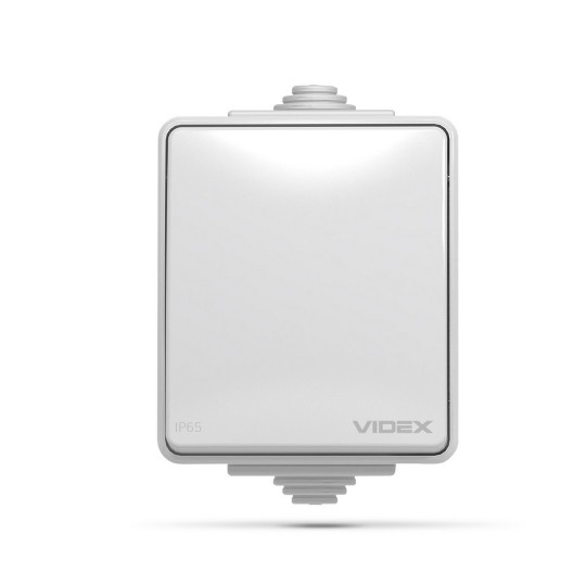 VIDEX OG PREKIDAČ IP65 10A SIVI