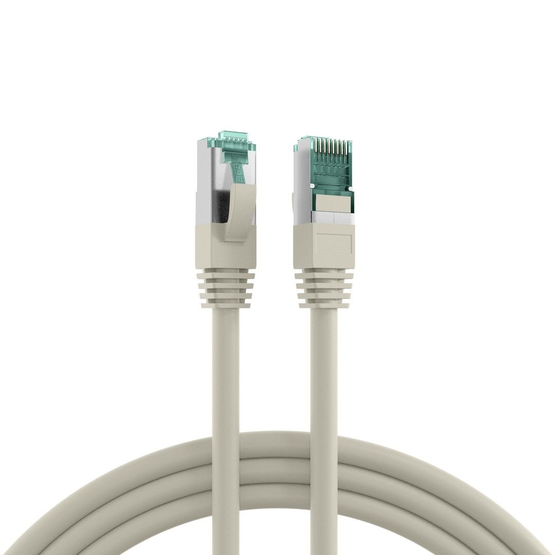 KABEL PRESPOJNI - S/FTP Cat.6A - 2m - SIVI KABEL PRESPOJNI - S/FTP Cat.6A - 2m - SIVI