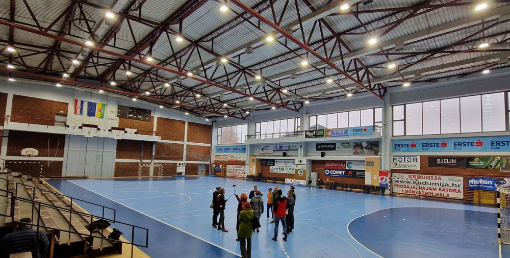 [reference] LED rasvjeta sportskih, rukometna dvorana