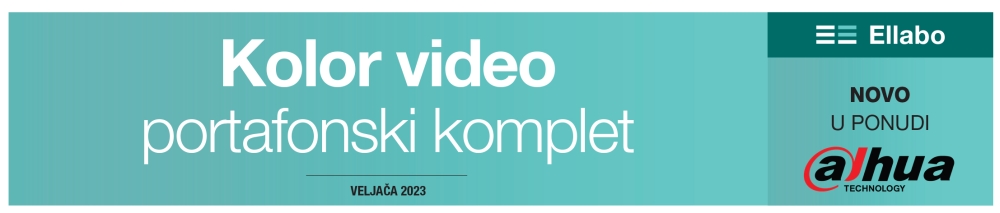 [novo u ponudi] Kolor video portafonski komplet DAHUA
