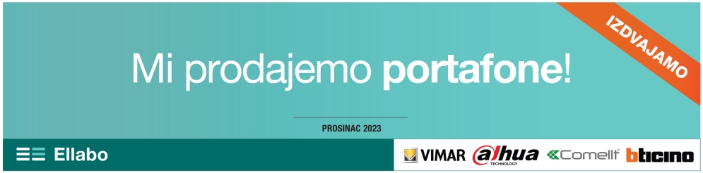 [predstavljamo] video i audio portafon kompleti - Vimar, Dahua, Comelit, Bticino