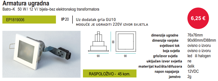 [izdvajamo] Svjetiljke za unutarnju i vanjsku ugradnju