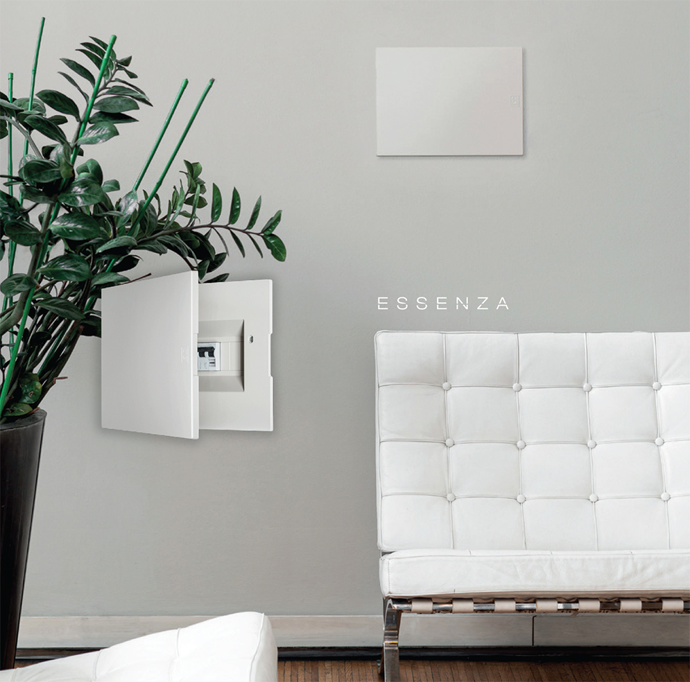 [novo] Dizajnerska vrata Essenza za razdjelnike Elettrocanali
