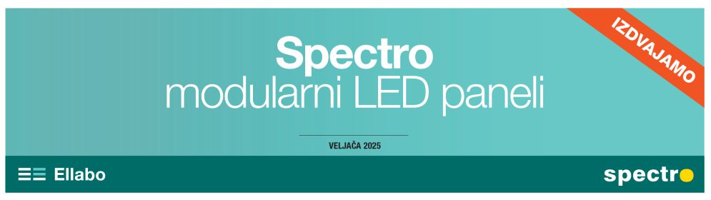 [novo] Modularni ugradni LED paneli - Spectro